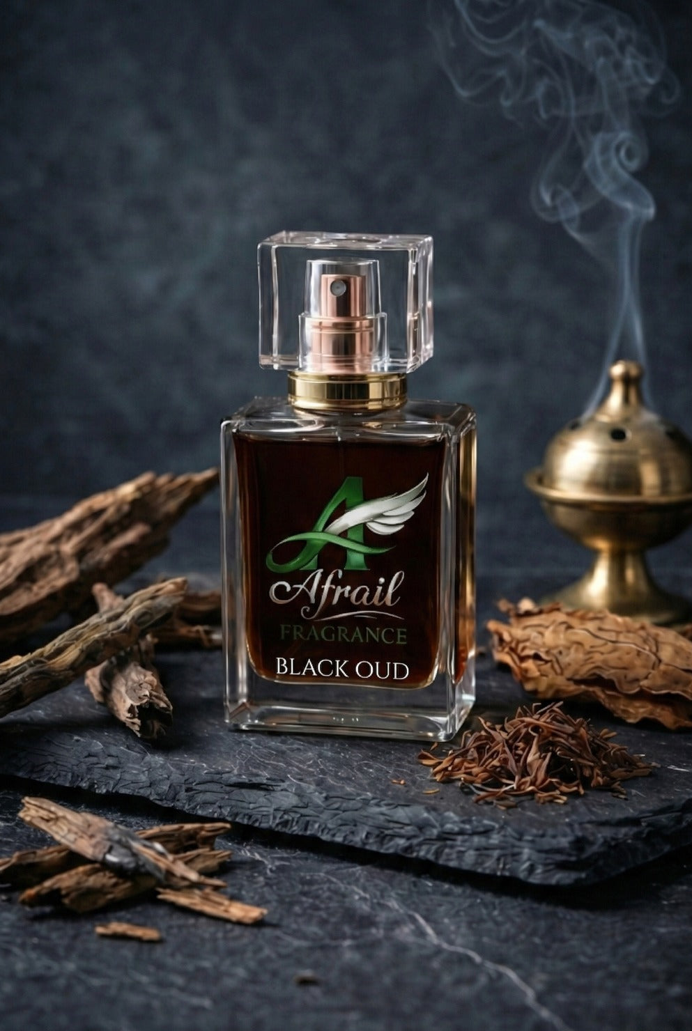 BLACK OUD By Afrail Fragrances Dark Luxury. Pure Power. Timeless Oud.