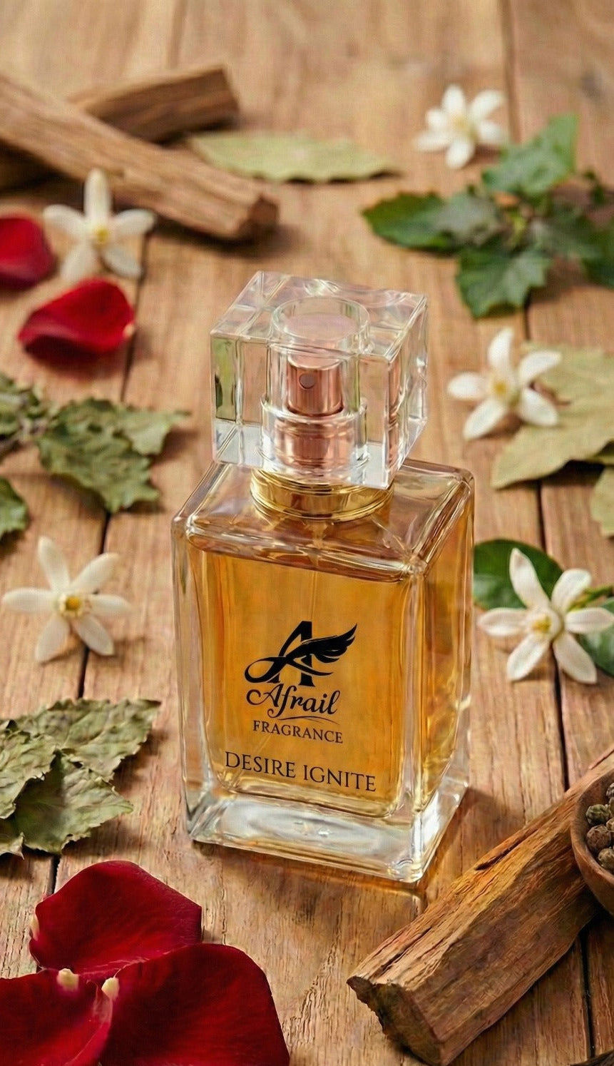 DESIRE IGNITE By Afrail Fragrances Passion in Motion. Power in Presence.