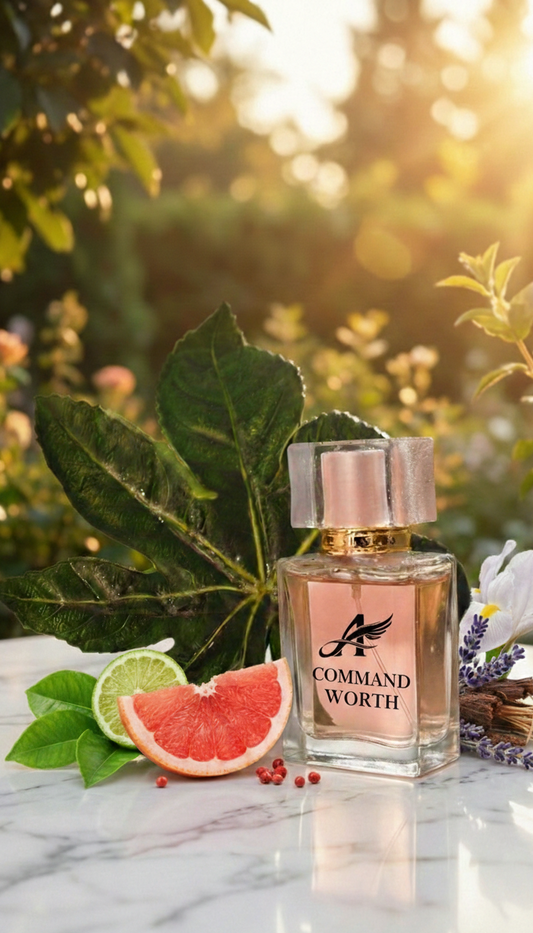 COMMAND WORTH By Afrail Fragrances  Built for Power. Designed for Success.