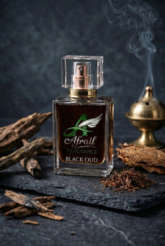 BLACK OUD By Afrail Fragrances  Dark Luxury. Pure Power. Timeless Oud.